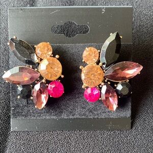 Multicolor Gemstone Earrings